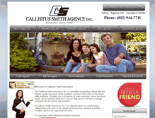 Tablet Screenshot of callistussmith.com
